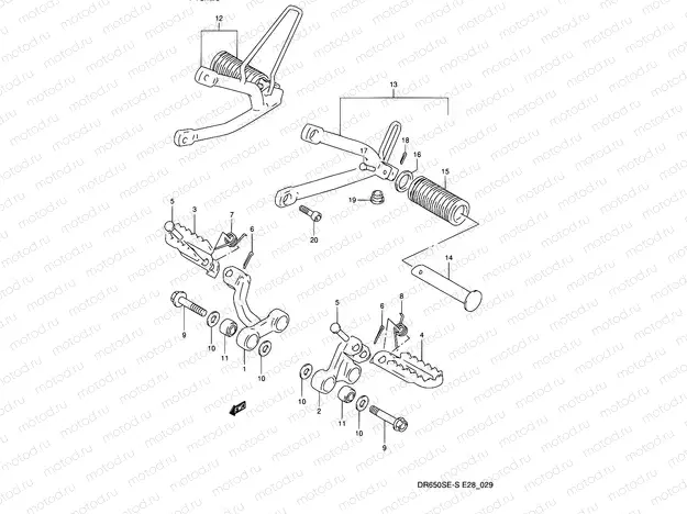 29 - FOOTREST