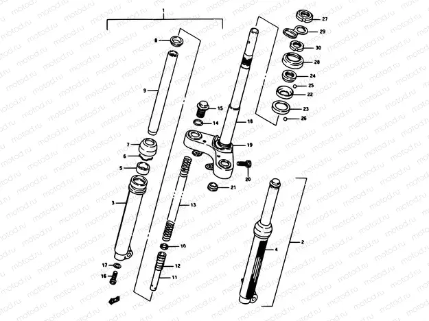 29 - FRONT FORK