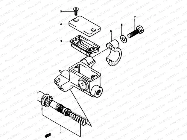 29 - FRONT MASTER CYLINDER