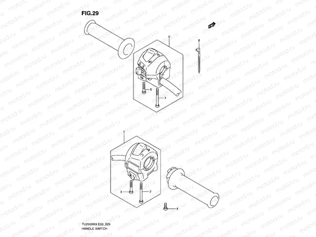 29 - HANDLE SWITCH
