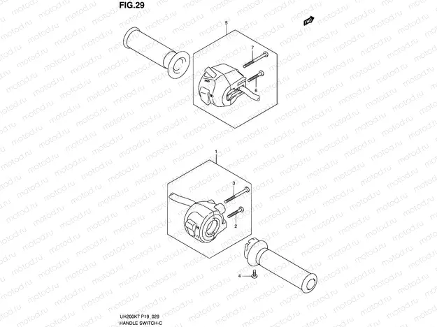 29 - HANDLE SWITCH