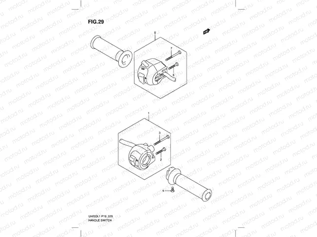 29 - HANDLE SWITCH
