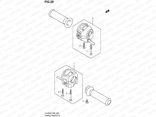 29 - HANDLE SWITCH