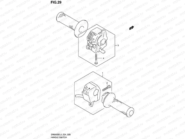 29 - HANDLE SWITCH