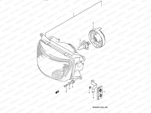 29 - HEADLAMP