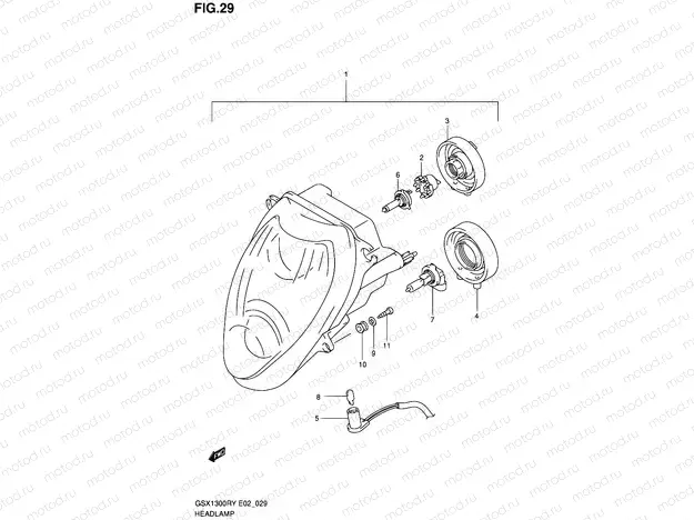 29 - HEADLAMP