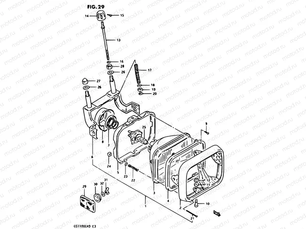 29 - HEADLAMP