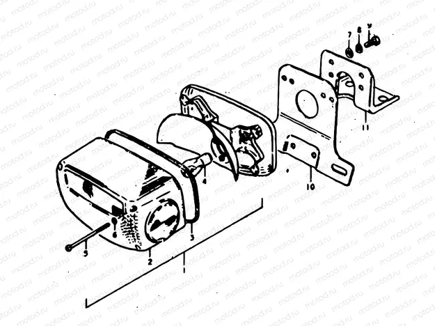29 - REAR COMBINATION LAMP