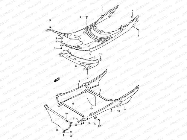 29 - REAR LEG SHIELD