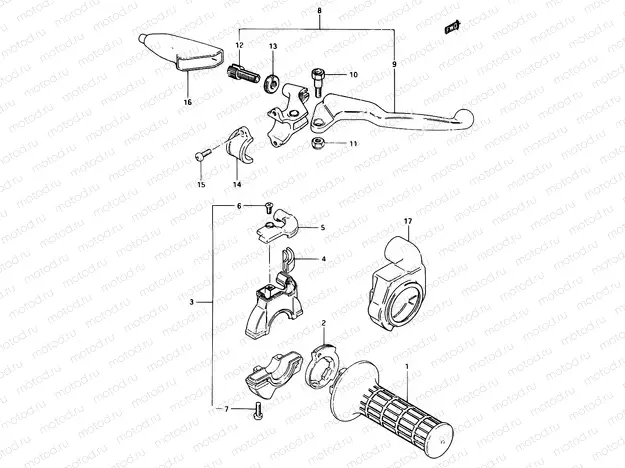 29 - RIGHT HANDLE SWITCH