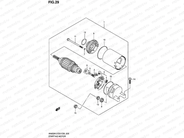 29 - STARTING MOTOR