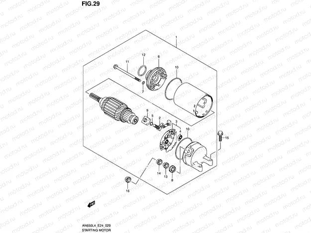 29 - STARTING MOTOR