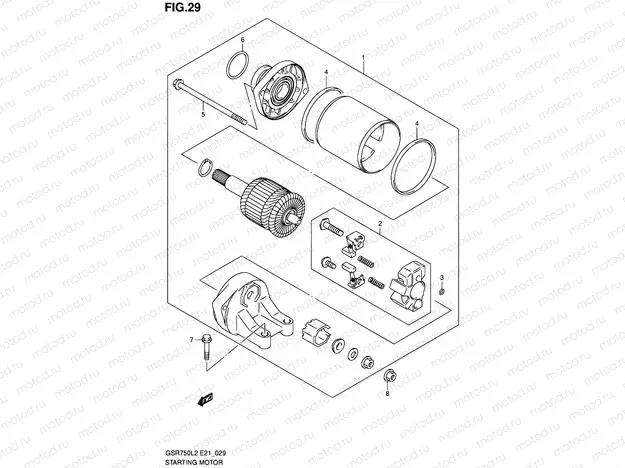 29 - STARTING MOTOR