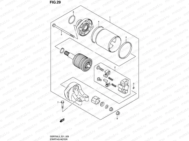 29 - STARTING MOTOR