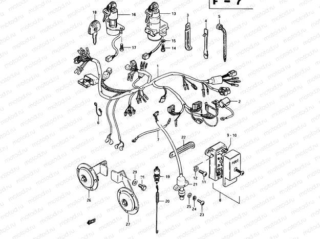 29 - WIRING WARNESS
