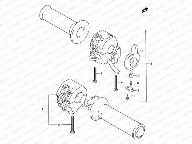 29B - HANDLE SWITCH