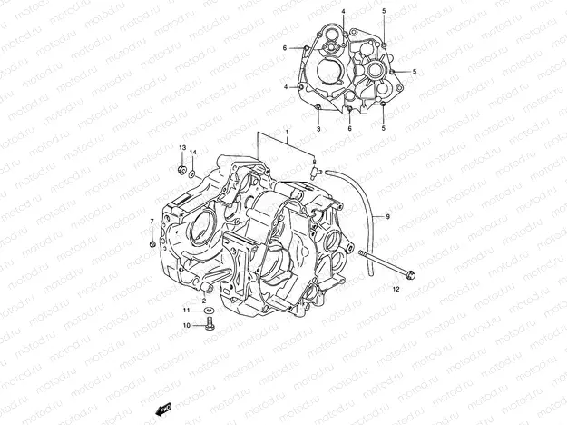3 - CRANKCASE