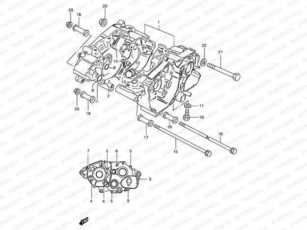 3 - CRANKCASE