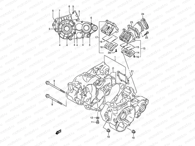 3 - CRANKCASE