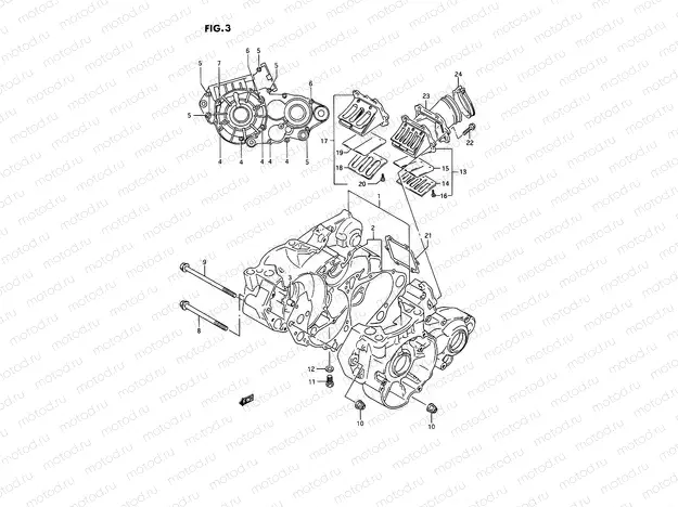 3 - CRANKCASE