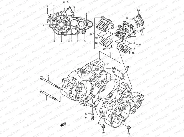 3 - CRANKCASE