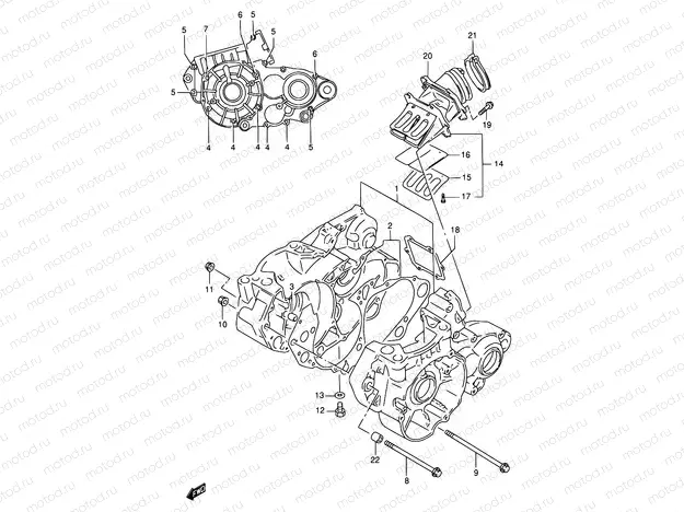 3 - CRANKCASE