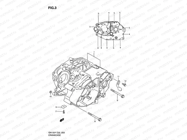 3 - CRANKCASE