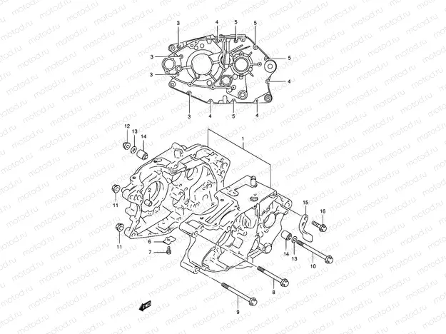 3 - CRANKCASE