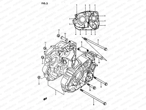 3 - CRANKCASE