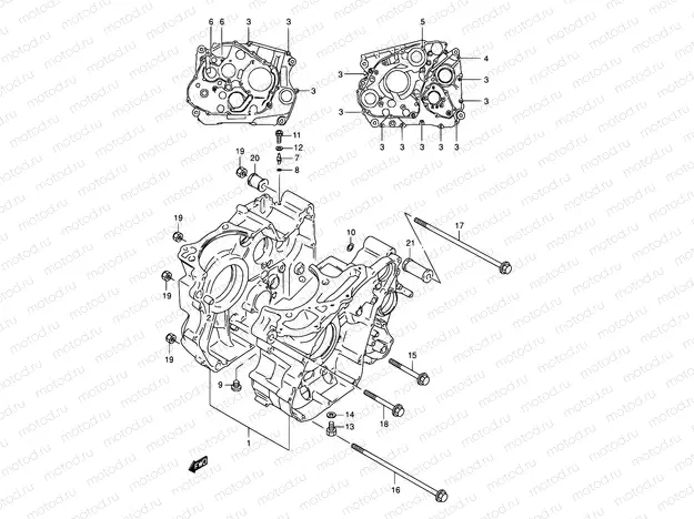 3 - CRANKCASE