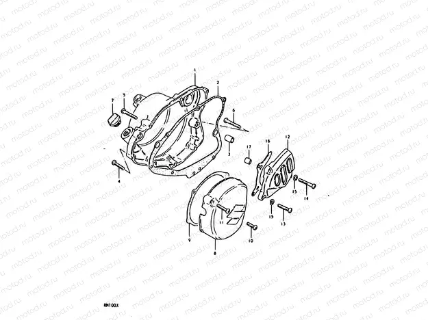 3 - CRANKCASE COVER