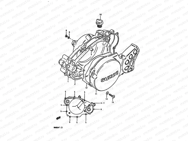 3 - CRANKCASE COVER