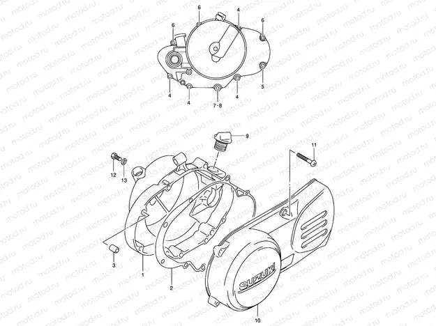 3 - CRANKCASE COVER