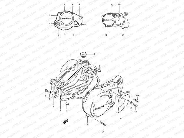 3 - CRANKCASE COVER
