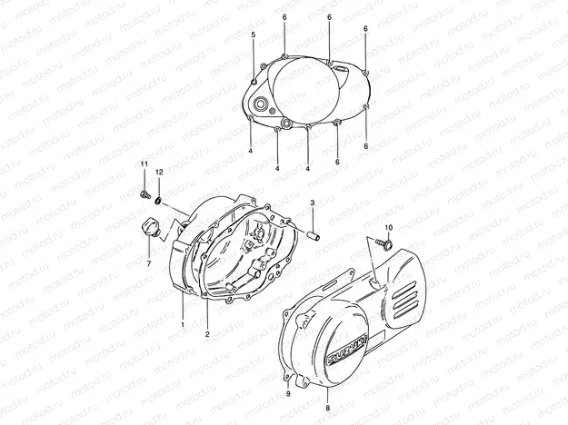 3 - CRANKCASE COVER