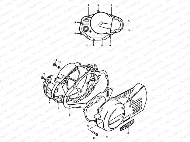 3 - CRANKCASE COVER