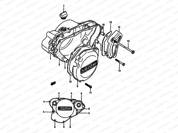 3 - CRANKCASE COVER