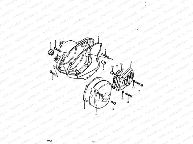 3 - CRANKCASE COVER