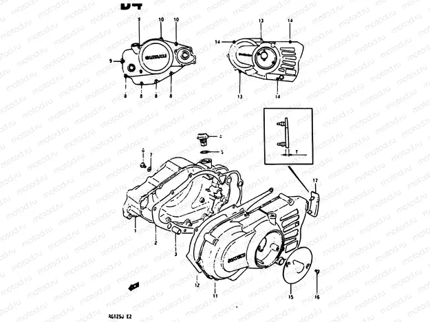 3 - CRANKCASE COVER