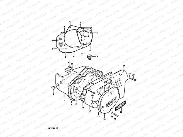 3 - CRANKCASE COVER