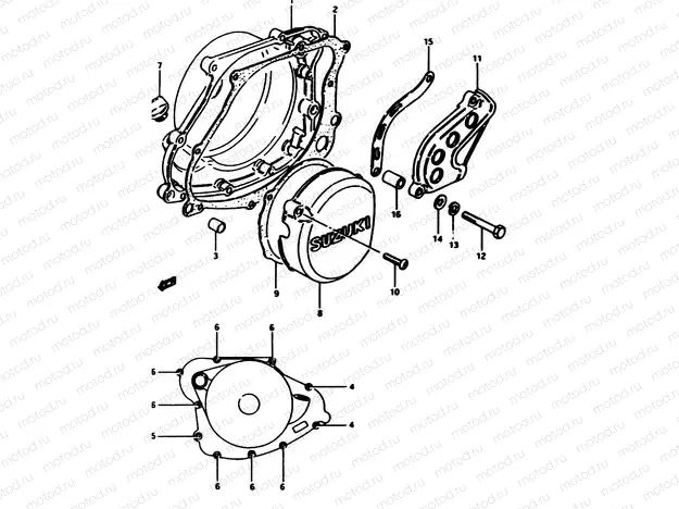 3 - CRANKCASE COVER