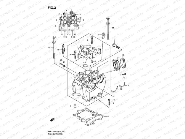 3 - CYLINDER HEAD