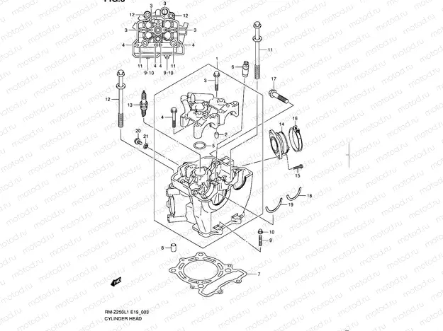 3 - CYLINDER HEAD