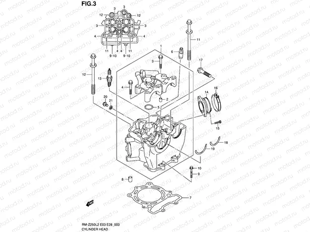 3 - CYLINDER HEAD
