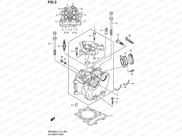 3 - CYLINDER HEAD