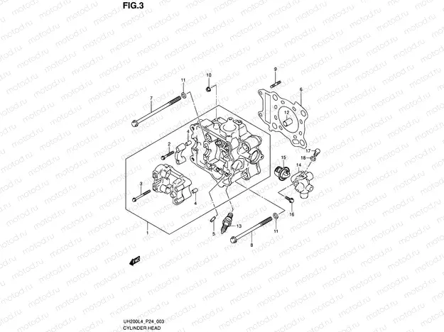 3 - CYLINDER HEAD
