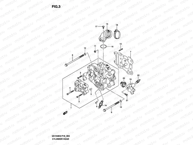 3 - CYLINDER HEAD