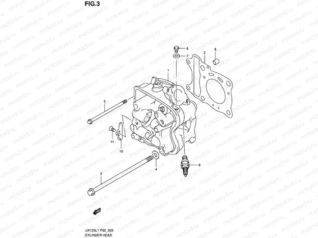 3 - CYLINDER HEAD