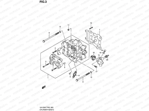 3 - CYLINDER HEAD