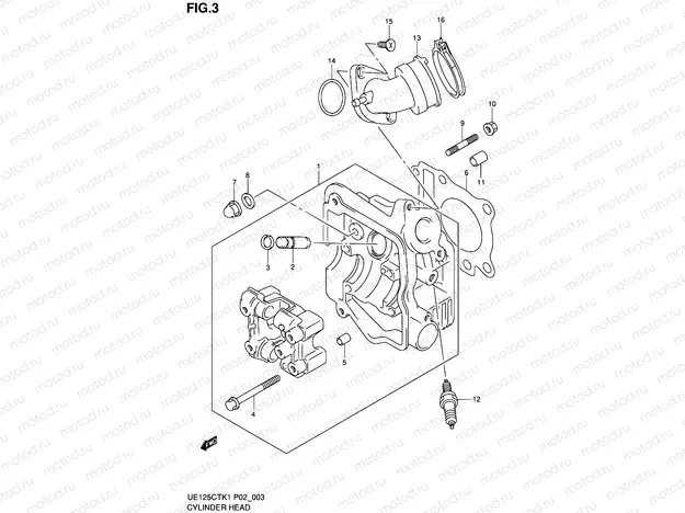 3 - CYLINDER HEAD